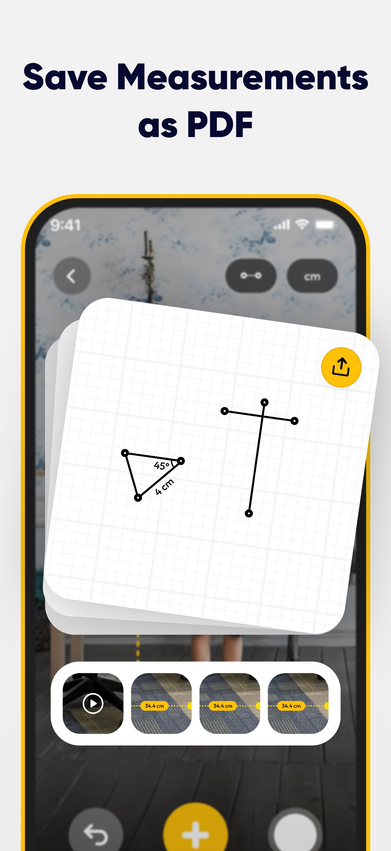 SmartRuler saving measurements as a PDF